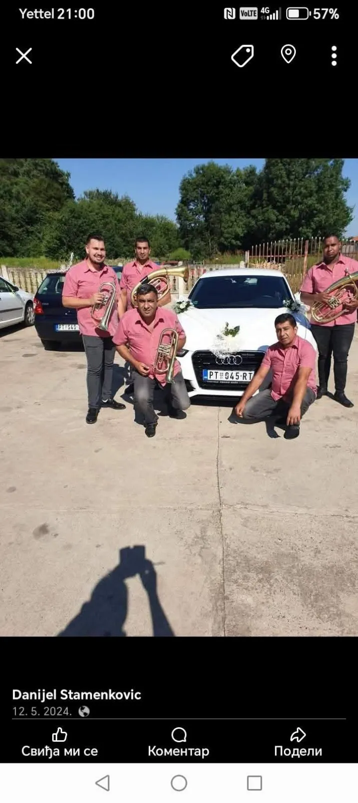 Trubači za godišnjice